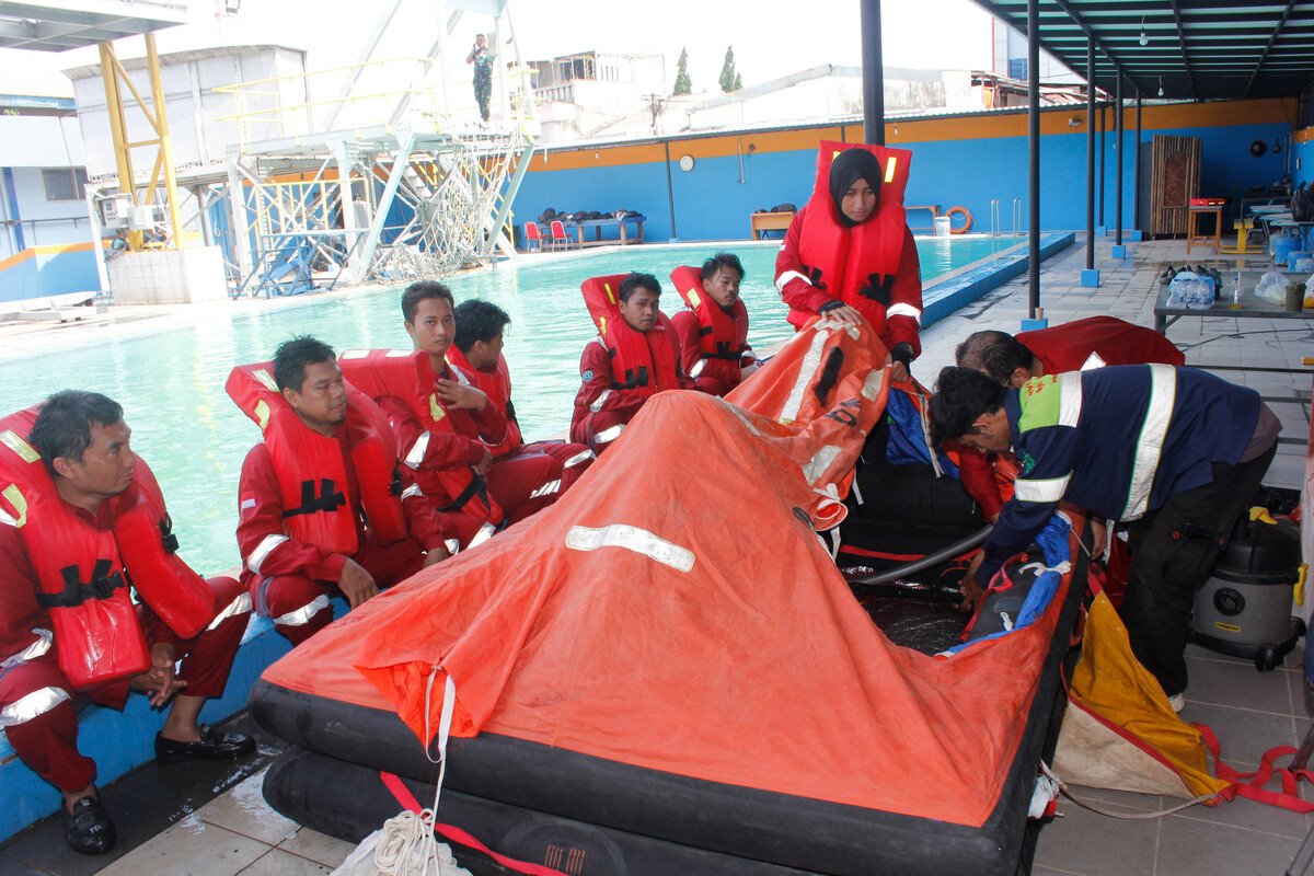 Suasana pelatihan BSS di Davai Karya Pratama