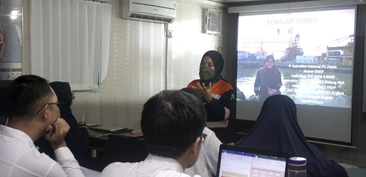 foto suasana pelatihan davai karya Pratama