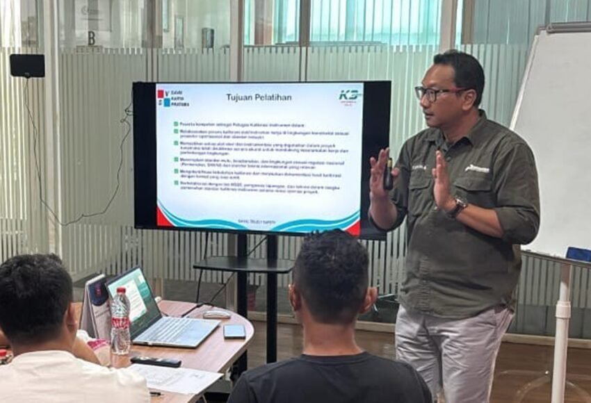 Suasana pelatihan Kalibrasi di Davai Karya Pratama
